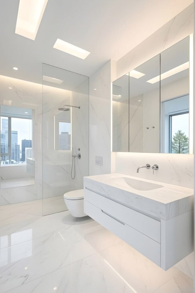 Luxury Minimalist Bathroom Design